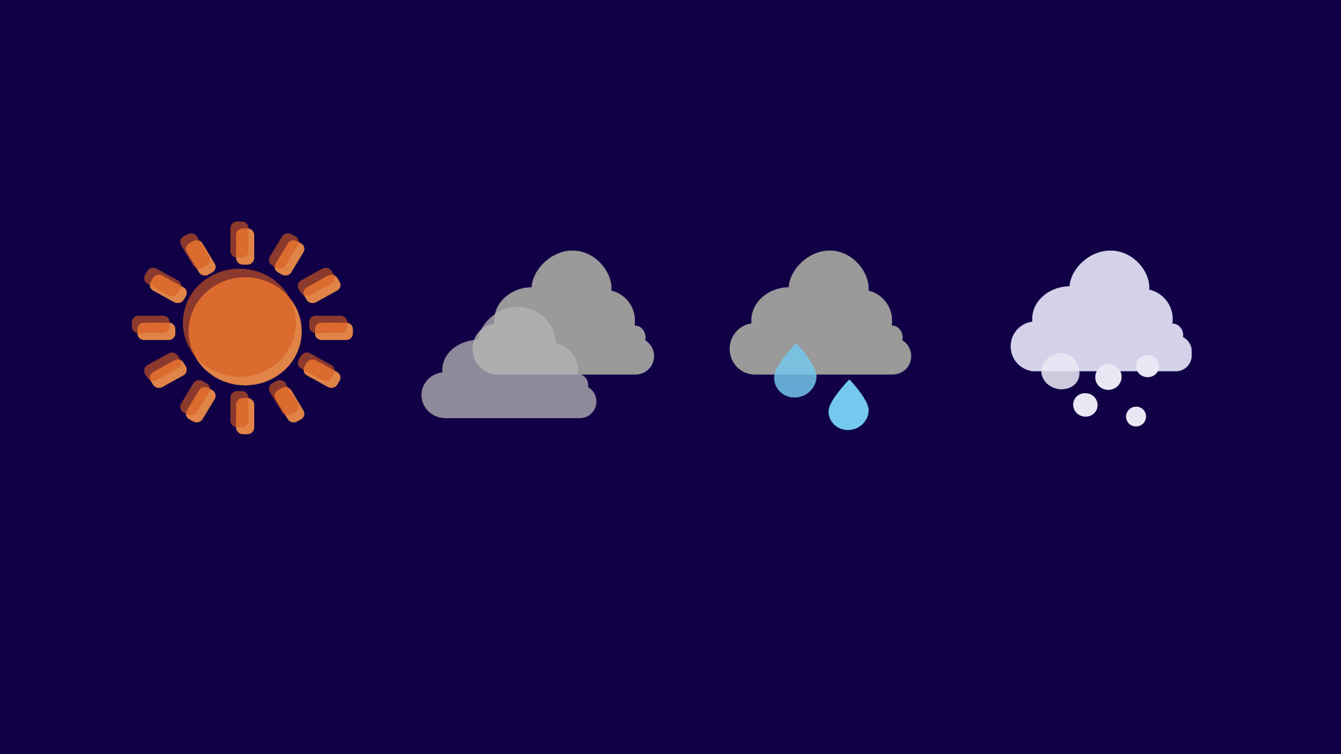 お天気アイコン